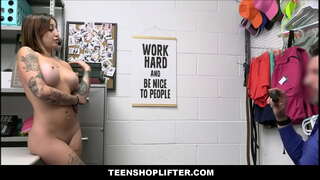 TeenShoplifter.com - גרויס טאָכעס סלופּ דאַנסער געכאפט שאַפּליפטינג בייַטל
