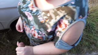 Рус трах асыҡ ТОЛСТУШКА, ул сосед һәм трахаться ағзалары асыҡ һауала