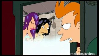 Futurama Hentai - Sprcha trojku