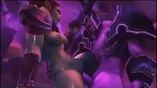 Orc Warlock fucked! (kredito iras al Rexxart!)