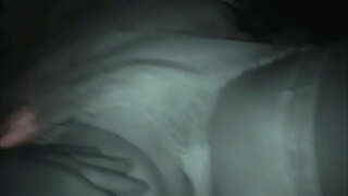 ���ाझी पत्नी कार मध्ये जीभ आणि प्रतीक्षा खोली येथे motel