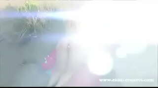 Flashing, Anal and cumshot vor einigen Voyeuren