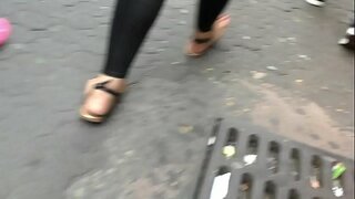 Seethrough leggings calzones ลาติน่า