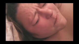 Mae BBW Orgasm Wyneb