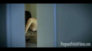 حاملہ بیوی مقعد تصور