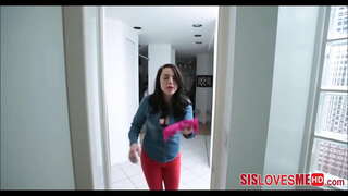 SisLovesMeHD - Suured Tissid Loomulik Samm Õde Mängida POV