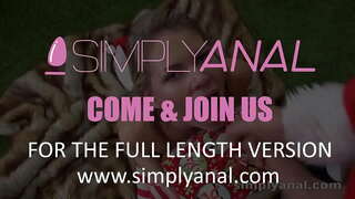 Ņ�劳迪娅Macc是圣诞节的肛门-SimplyAnal