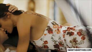 Lesbiečių sekso su milf ir blonde teen